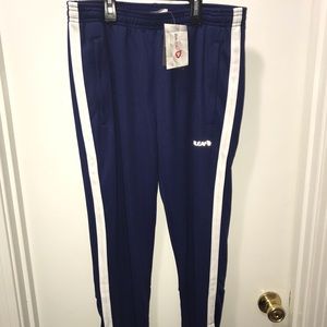 SZ M NWT BALEAF TRACK PANTS ZIPPER POCKETS/LEGS